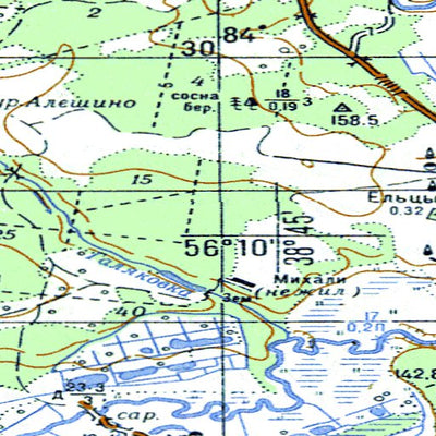 Avenza Systems Inc. Soviet Genshtab - o37-138 - Russia digital map
