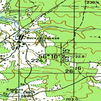 Avenza Systems Inc. Soviet Genshtab - o37-139 - Russia digital map