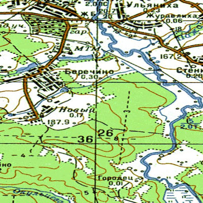 Avenza Systems Inc. Soviet Genshtab - o37-139 - Russia digital map