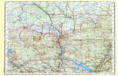 Avenza Systems Inc. Soviet Genshtab - o37-32 - Russia digital map