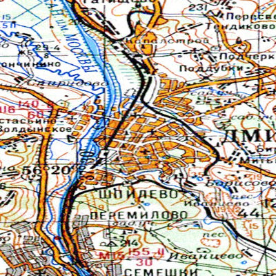 Avenza Systems Inc. Soviet Genshtab - o37-32 - Russia digital map