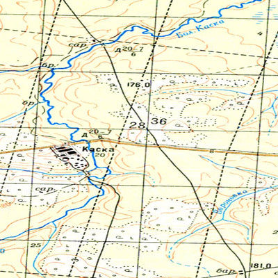 Avenza Systems Inc. Soviet Genshtab - o38-011 - Russia digital map