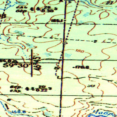 Avenza Systems Inc. Soviet Genshtab - o38-022 - Russia digital map