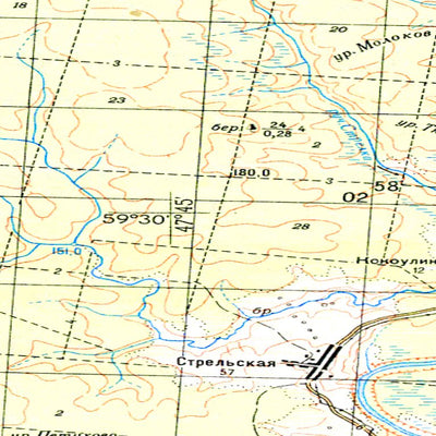 Avenza Systems Inc. Soviet Genshtab - o38-024 - Russia digital map