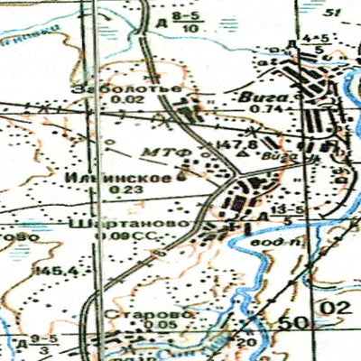 Avenza Systems Inc. Soviet Genshtab - o38-027 - Russia digital map