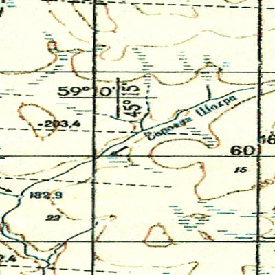 Avenza Systems Inc. Soviet Genshtab - o38-031 - Russia digital map
