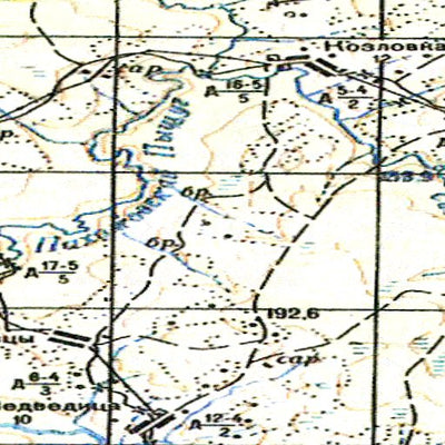 Avenza Systems Inc. Soviet Genshtab - o38-032 - Russia digital map