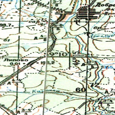 Avenza Systems Inc. Soviet Genshtab - o38-033 - Russia digital map