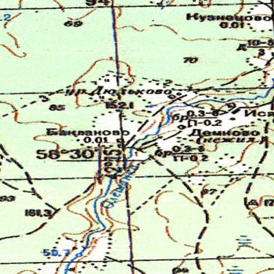 Avenza Systems Inc. Soviet Genshtab - o38-049 - Russia digital map