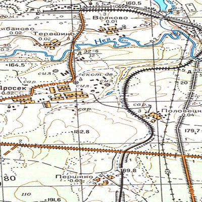 Avenza Systems Inc. Soviet Genshtab: o38-050-4 digital map