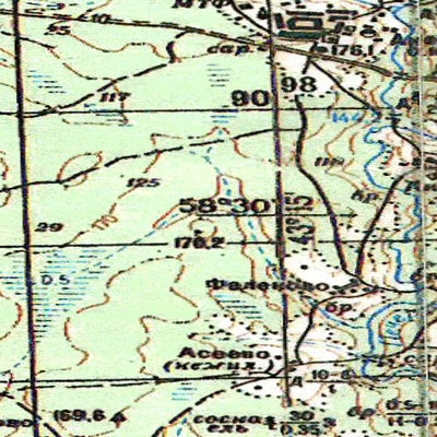 Avenza Systems Inc. Soviet Genshtab - o38-051 - Russia digital map