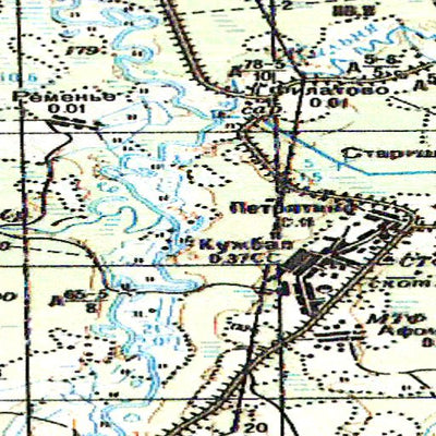 Avenza Systems Inc. Soviet Genshtab - o38-053 - Russia digital map