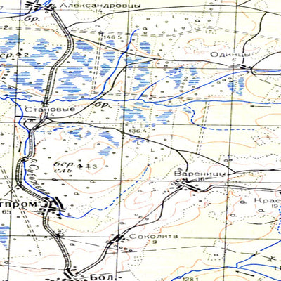 Avenza Systems Inc. Soviet Genshtab - o38-058 - Russia digital map