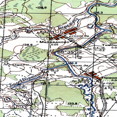 Avenza Systems Inc. Soviet Genshtab: o38-059-1--(1981) digital map