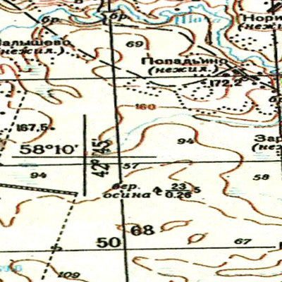 Avenza Systems Inc. Soviet Genshtab - o38-062 - Russia digital map