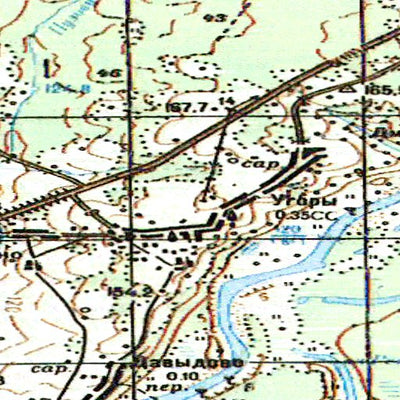 Avenza Systems Inc. Soviet Genshtab - o38-065 - Russia digital map