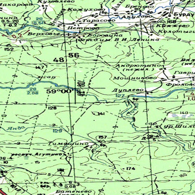 Avenza Systems Inc. Soviet Genshtab - o38-07 - Russia digital map