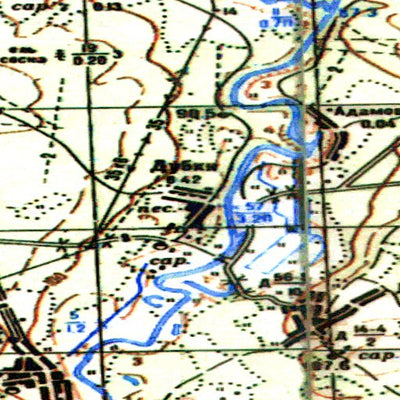 Avenza Systems Inc. Soviet Genshtab - o38-075 - Russia digital map