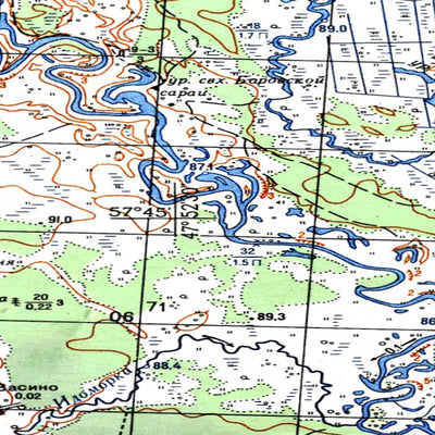 Avenza Systems Inc. Soviet Genshtab: o38-084-4--(1981) digital map