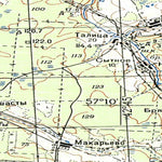 Avenza Systems Inc. Soviet Genshtab - o38-098 - Russia digital map