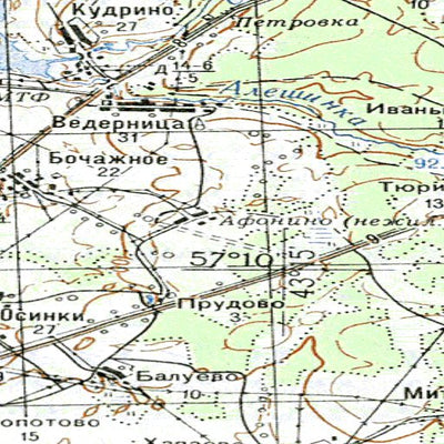 Avenza Systems Inc. Soviet Genshtab - o38-099 - Russia digital map