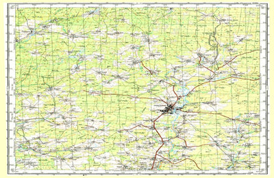 Avenza Systems Inc. Soviet Genshtab - o38-100 - Russia digital map