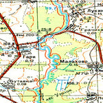 Avenza Systems Inc. Soviet Genshtab - o38-100 - Russia digital map