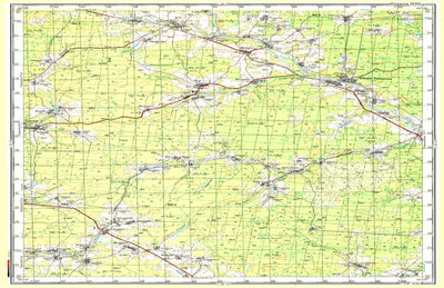 Avenza Systems Inc. Soviet Genshtab - o38-101 - Russia digital map