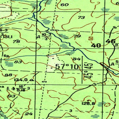 Avenza Systems Inc. Soviet Genshtab - o38-104 - Russia digital map