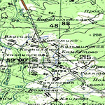 Avenza Systems Inc. Soviet Genshtab - o38-11 - Russia digital map