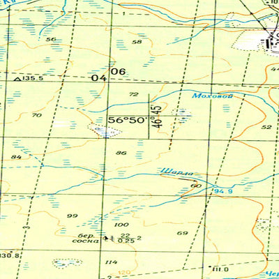Avenza Systems Inc. Soviet Genshtab - o38-118 - Russia digital map