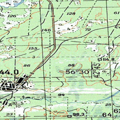 Avenza Systems Inc. Soviet Genshtab - o38-122 - Russia digital map