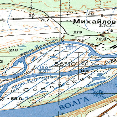 Avenza Systems Inc. Soviet Genshtab - o38-140--(1981) - Russia digital map