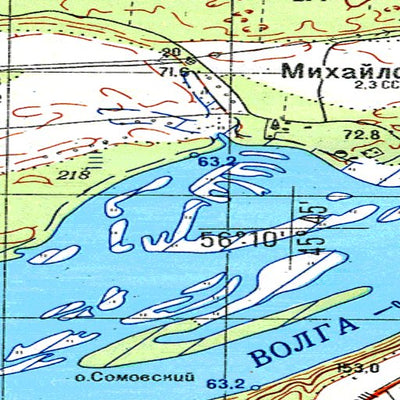 Avenza Systems Inc. Soviet Genshtab - o38-140--(1986) - Russia digital map