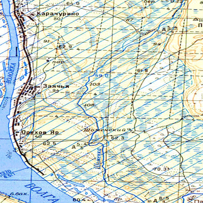 Avenza Systems Inc. Soviet Genshtab - o38-142 - Russia digital map