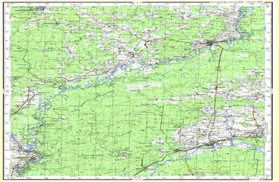 Avenza Systems Inc. Soviet Genshtab - o38-22 - Russia digital map