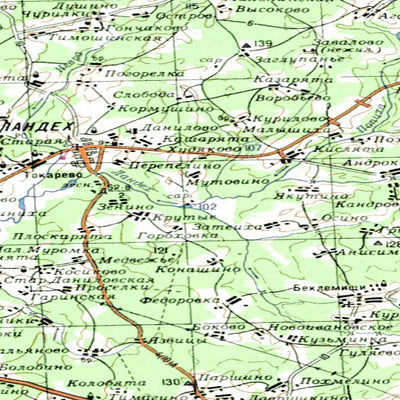 Avenza Systems Inc. Soviet Genshtab - o38-25 - Russia digital map