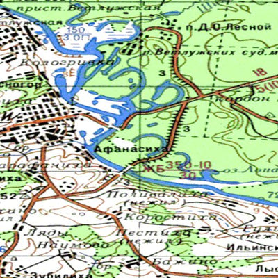 Avenza Systems Inc. Soviet Genshtab - o38-28 - Russia digital map