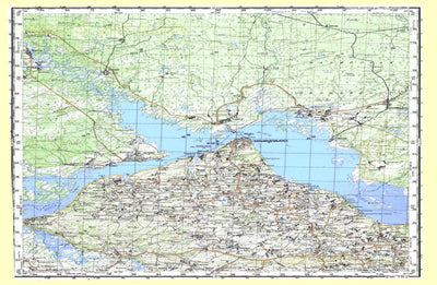 Avenza Systems Inc. Soviet Genshtab - o38-35 - Russia digital map