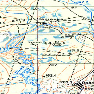 Avenza Systems Inc. Soviet Genshtab - o39-007 - Russia digital map