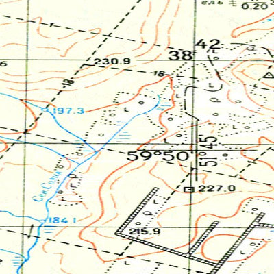 Avenza Systems Inc. Soviet Genshtab - o39-008 - Russia digital map