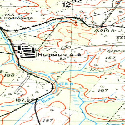 Avenza Systems Inc. Soviet Genshtab - o39-020 - Russia digital map
