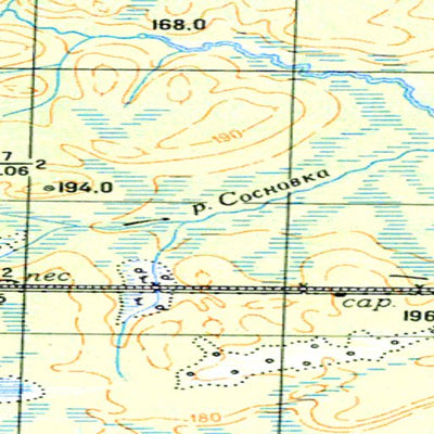 Avenza Systems Inc. Soviet Genshtab - o39-021 - Russia digital map