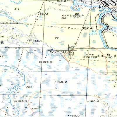 Avenza Systems Inc. Soviet Genshtab - o39-022 - Russia digital map