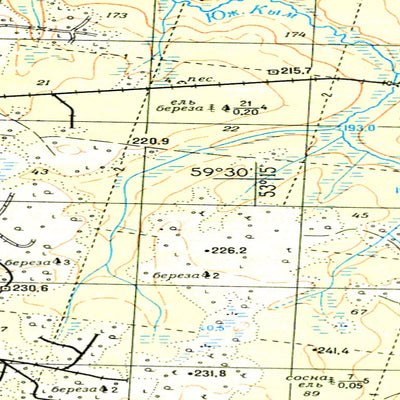 Avenza Systems Inc. Soviet Genshtab - o39-023 - Russia digital map