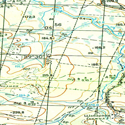 Avenza Systems Inc. Soviet Genshtab - o39-024 - Russia digital map