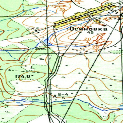 Avenza Systems Inc. Soviet Genshtab: o39-028-2 digital map
