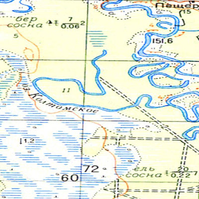 Avenza Systems Inc. Soviet Genshtab - o39-033 - Russia digital map