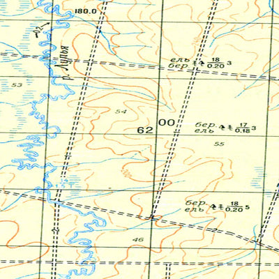 Avenza Systems Inc. Soviet Genshtab - o39-034 - Russia digital map