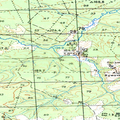 Avenza Systems Inc. Soviet Genshtab - o39-038 - Russia digital map